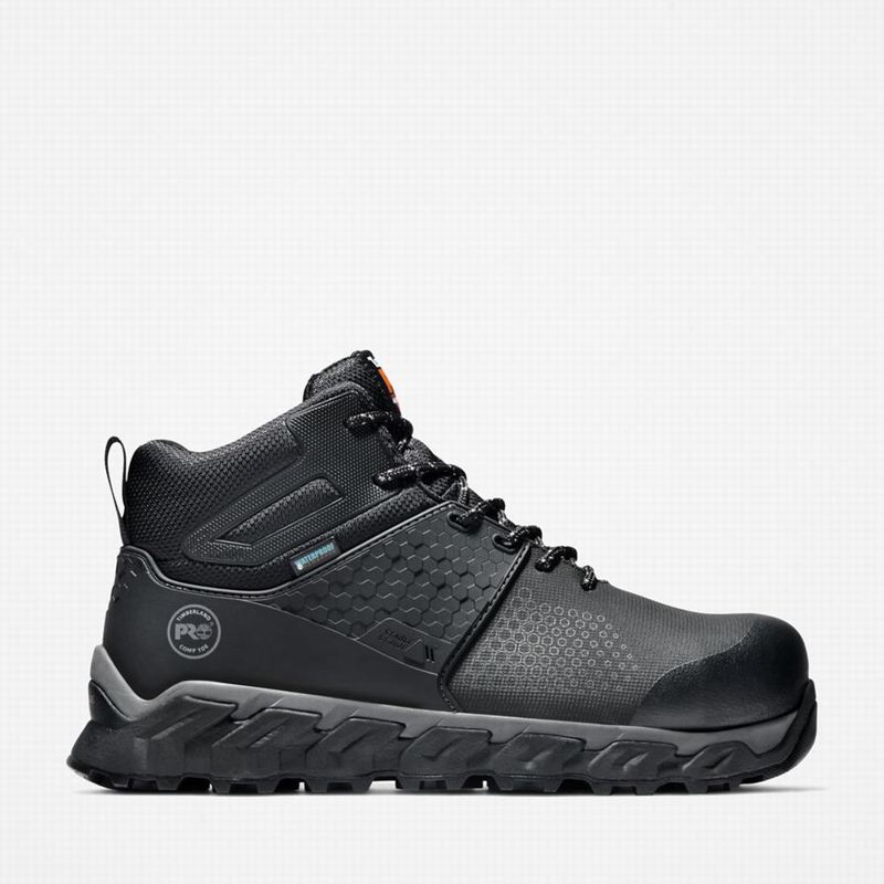 Timberland Ridgework Composite Toe Waterproof Radne Čizme Crne | 8284788