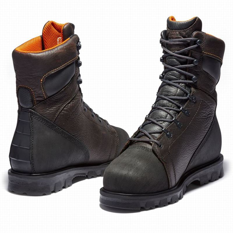 Timberland Rigmaster Met Guard Alloy Toe Waterproof Radne Čizme Smeđe | 16133686