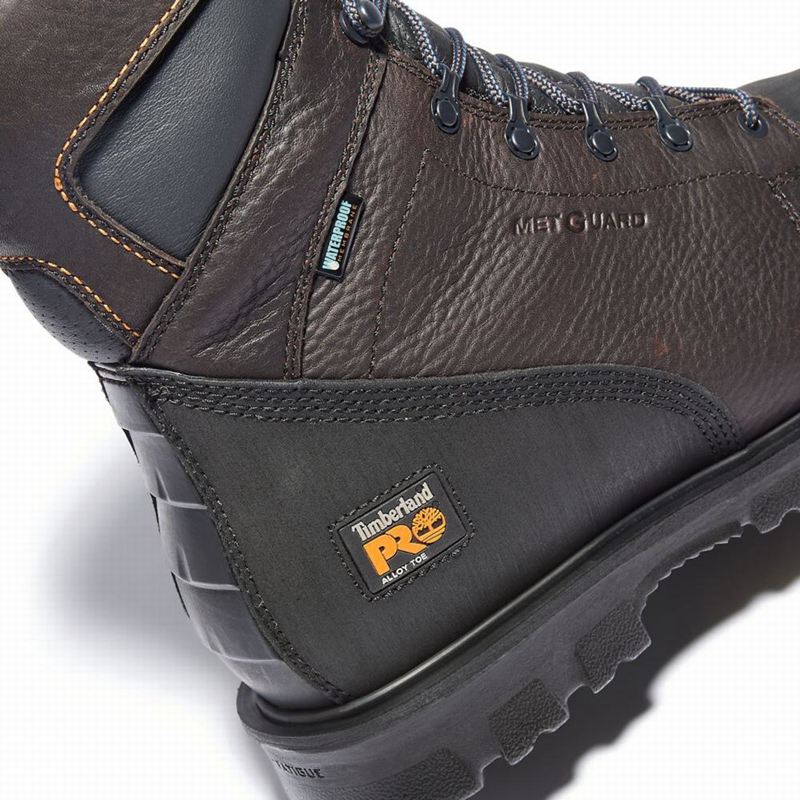 Timberland Rigmaster Met Guard Alloy Toe Waterproof Radne Čizme Smeđe | 16133686