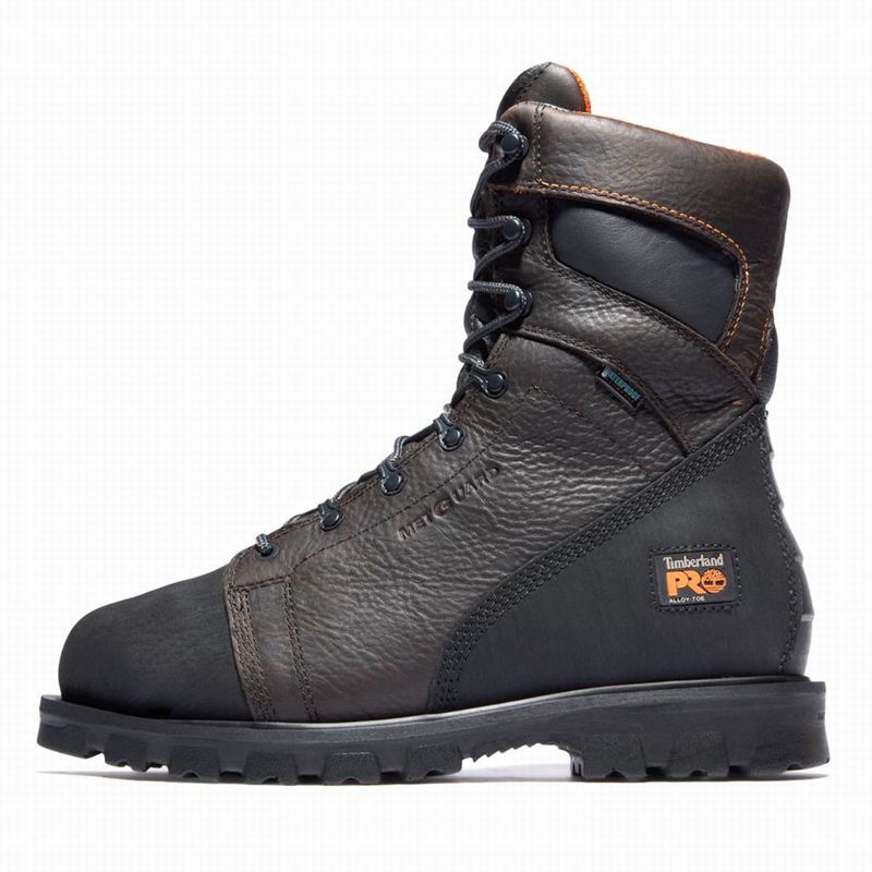 Timberland Rigmaster Met Guard Alloy Toe Waterproof Radne Čizme Smeđe | 16133686