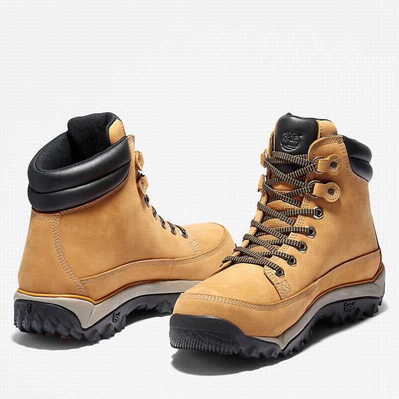 Timberland Rime Ridge Mid Čizme Žute | 17887961