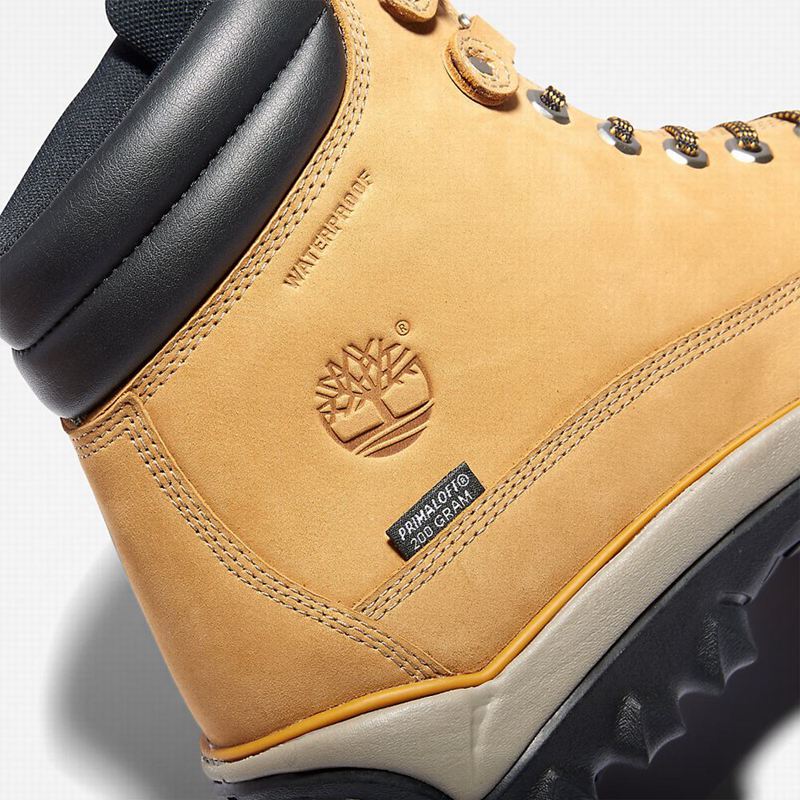 Timberland Rime Ridge Mid Čizme Žute | 17887961