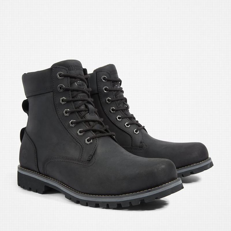 Timberland Rugged Waterproof II 6 Inch Vodootporne Čizme Crne | 46796564