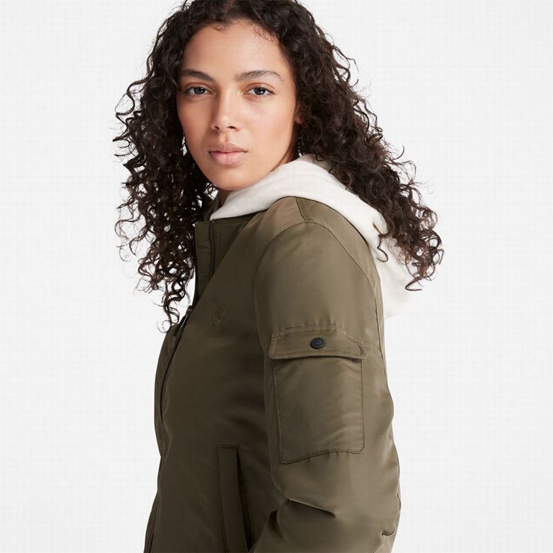 Timberland Sailor Bomber Jakna Maslinasto Zelene | 91941051