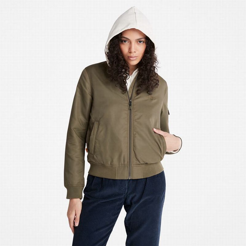 Timberland Sailor Bomber Jakna Maslinasto Zelene | 91941051