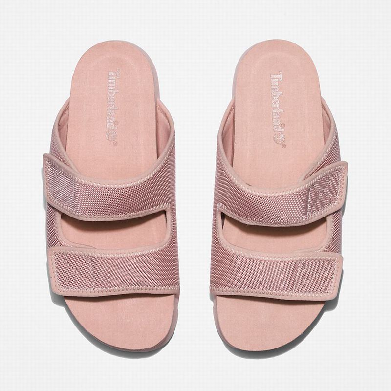 Timberland Santa Monica Sunrise Double-Strap Slajdovi Roze | 27503732