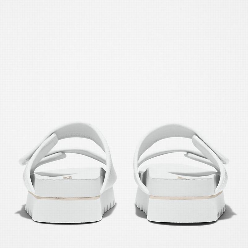 Timberland Santa Monica Sunrise Double-Strap Slajdovi Bijele | 53486740