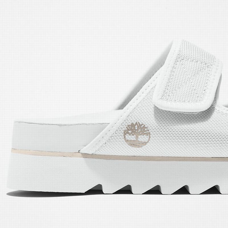 Timberland Santa Monica Sunrise Double-Strap Slajdovi Bijele | 53486740