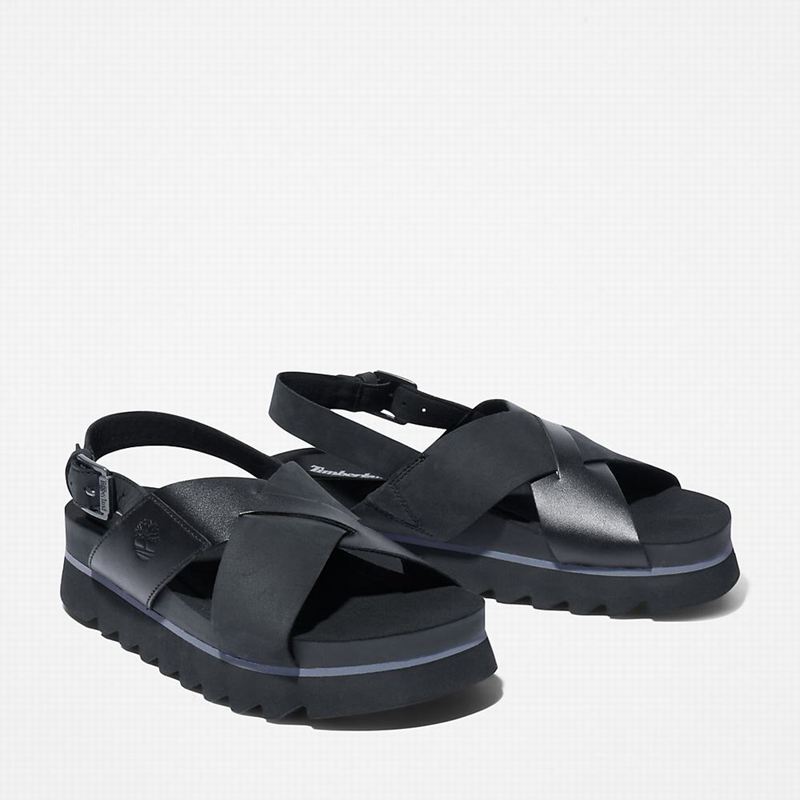 Timberland Santa Monica Sunrise Sandale Crne | 34871906