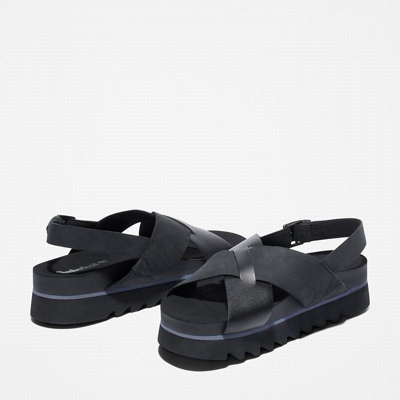 Timberland Santa Monica Sunrise Sandale Crne | 34871906