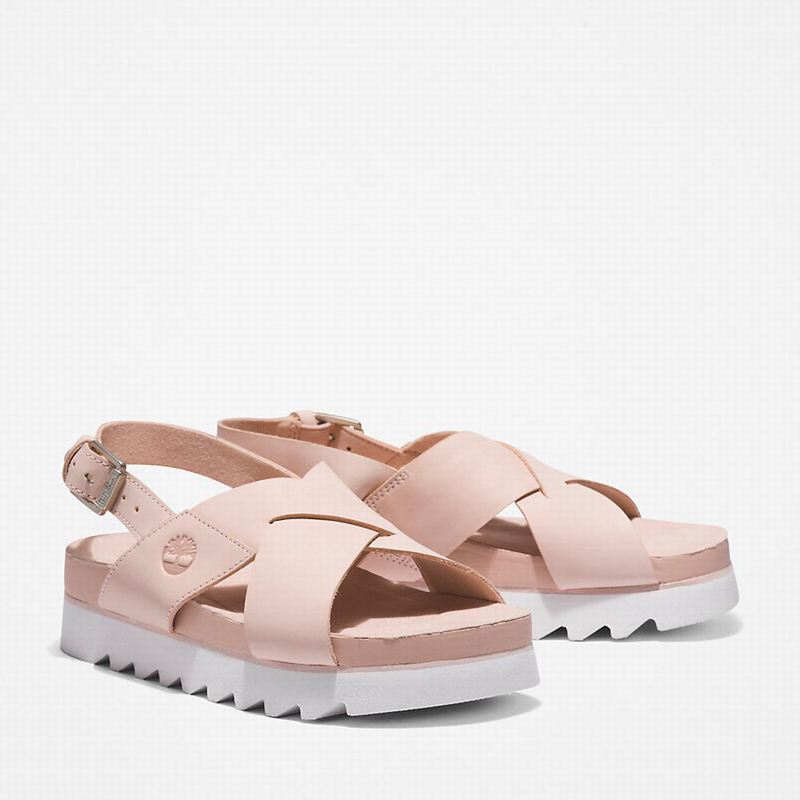 Timberland Santa Monica Sunrise Sandale Roze | 53769431