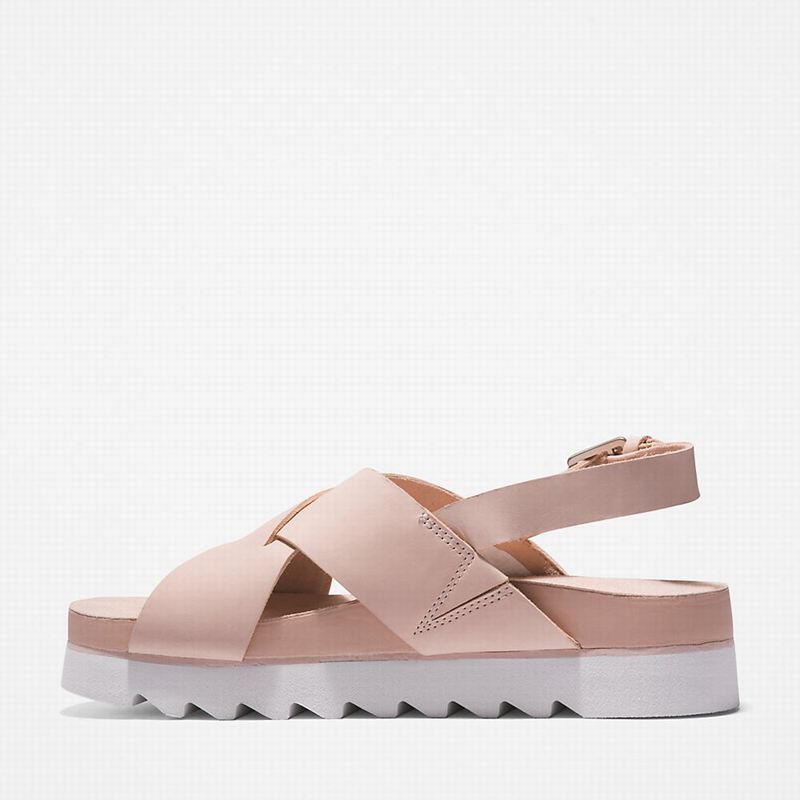 Timberland Santa Monica Sunrise Sandale Roze | 53769431