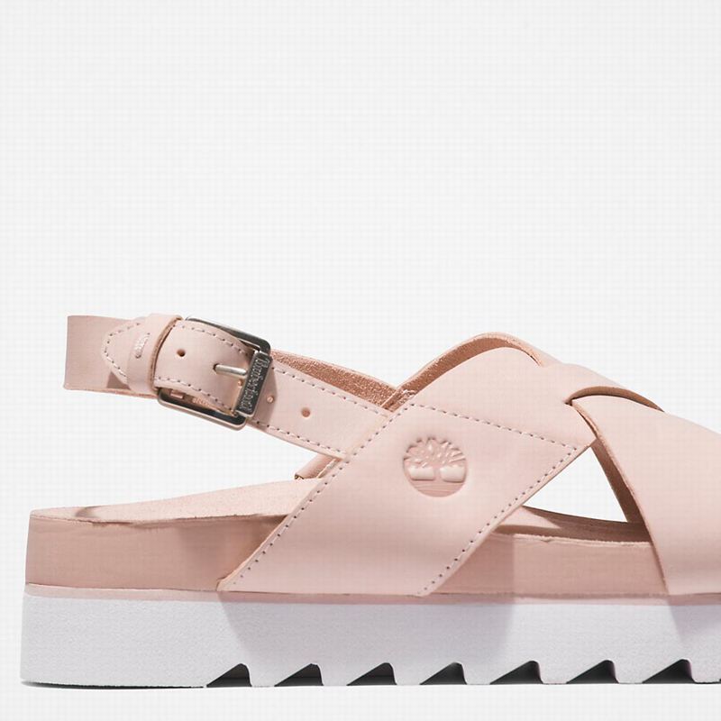 Timberland Santa Monica Sunrise Sandale Roze | 53769431
