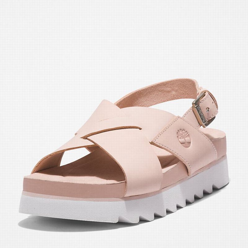 Timberland Santa Monica Sunrise Sandale Roze | 53769431