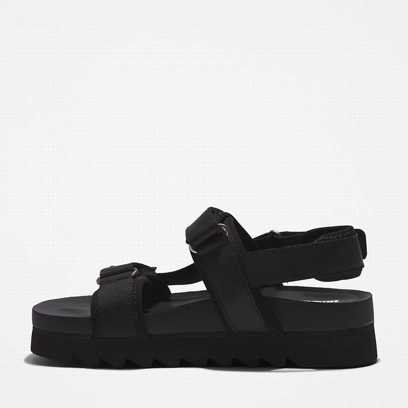 Timberland Santa Monica Sunrise Sandale Crne | 70670161