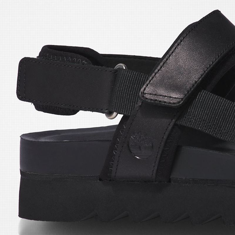 Timberland Santa Monica Sunrise Sandale Crne | 70670161