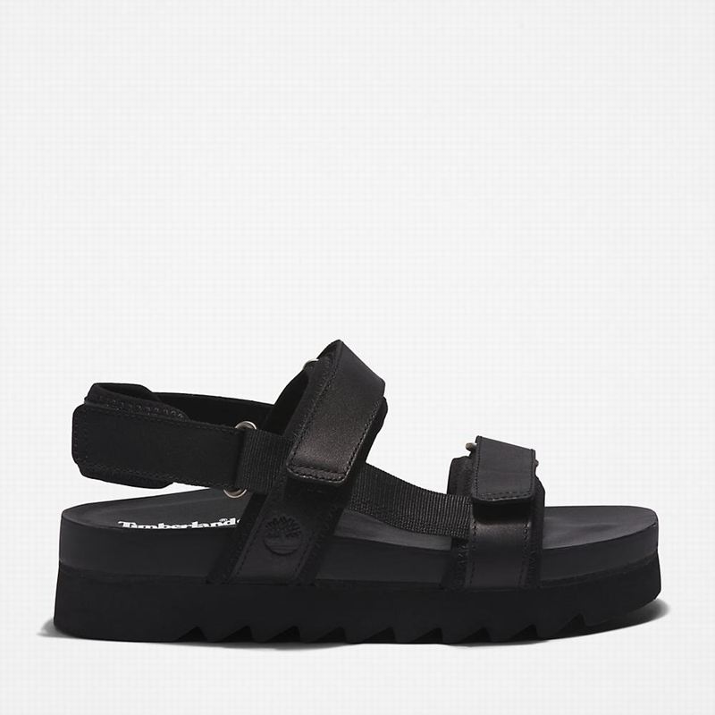 Timberland Santa Monica Sunrise Sandale Crne | 70670161