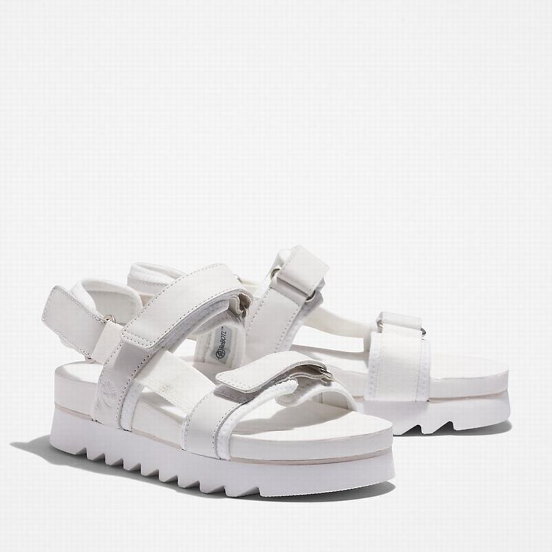 Timberland Santa Monica Sunrise Sandale Bijele | 72491328