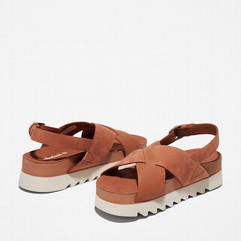 Timberland Santa Monica Sunrise Sandale Smeđe | 78480874