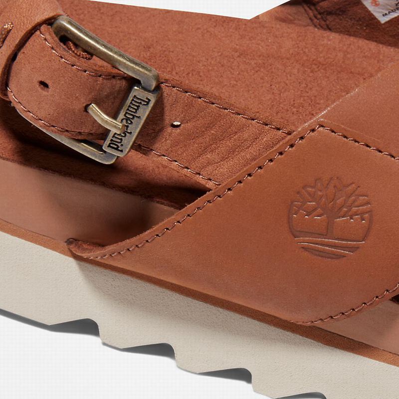 Timberland Santa Monica Sunrise Sandale Smeđe | 78480874