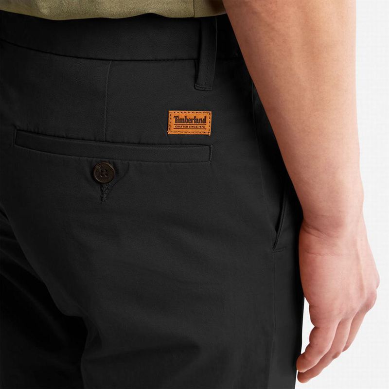 Timberland Sargent Lake Chino Hlače Crne | 77871439