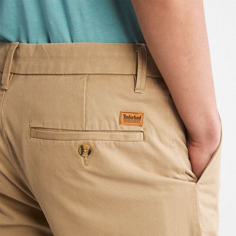 Timberland Sargent Lake Chino Hlače Kaki Boja | 62901191