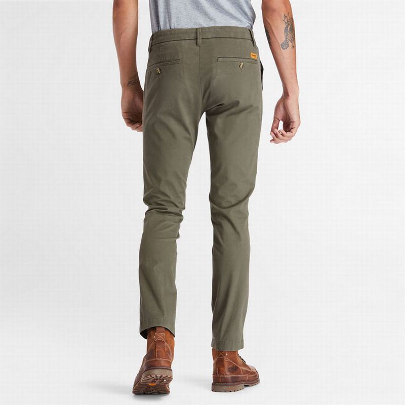 Timberland Sargent Lake Chino Hlače Maslinasto Zelene | 68124658