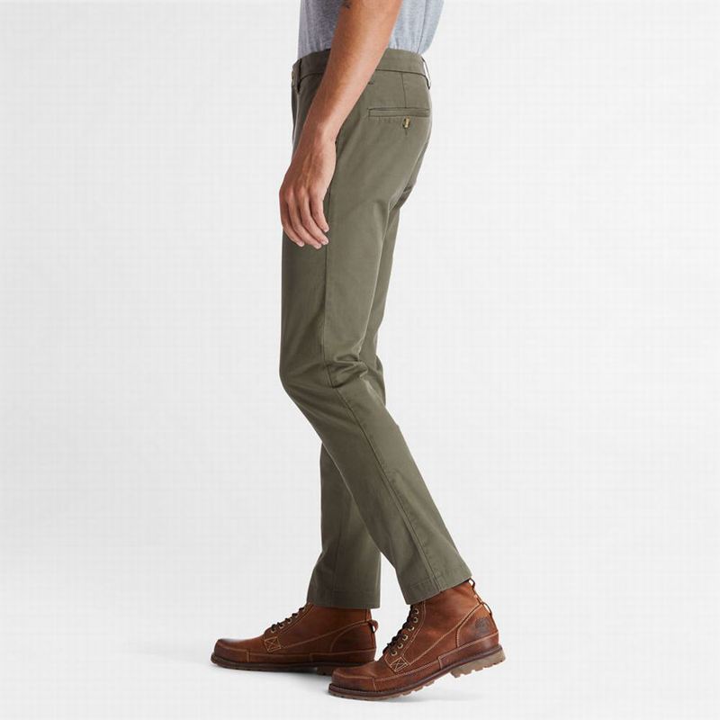 Timberland Sargent Lake Chino Hlače Maslinasto Zelene | 68124658