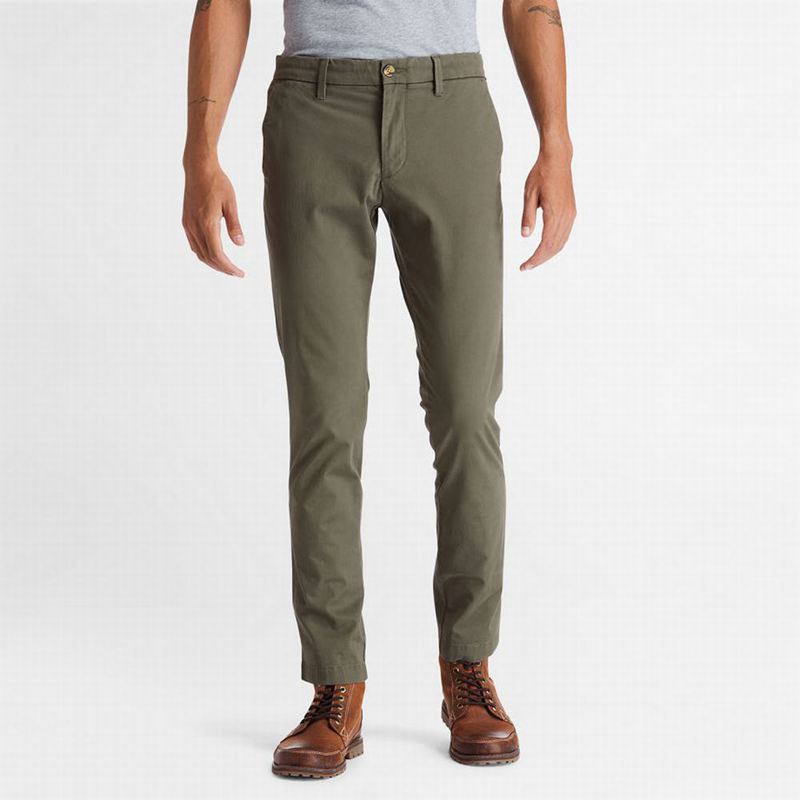 Timberland Sargent Lake Chino Hlače Maslinasto Zelene | 68124658