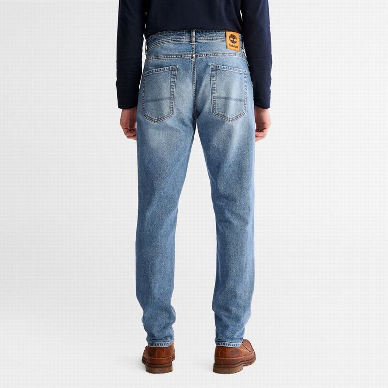 Timberland Sargent Lake Slim Denim Traperice Plave | 97733784