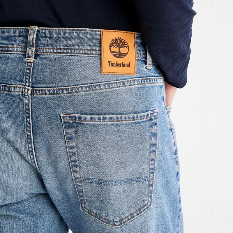 Timberland Sargent Lake Slim Denim Traperice Plave | 97733784