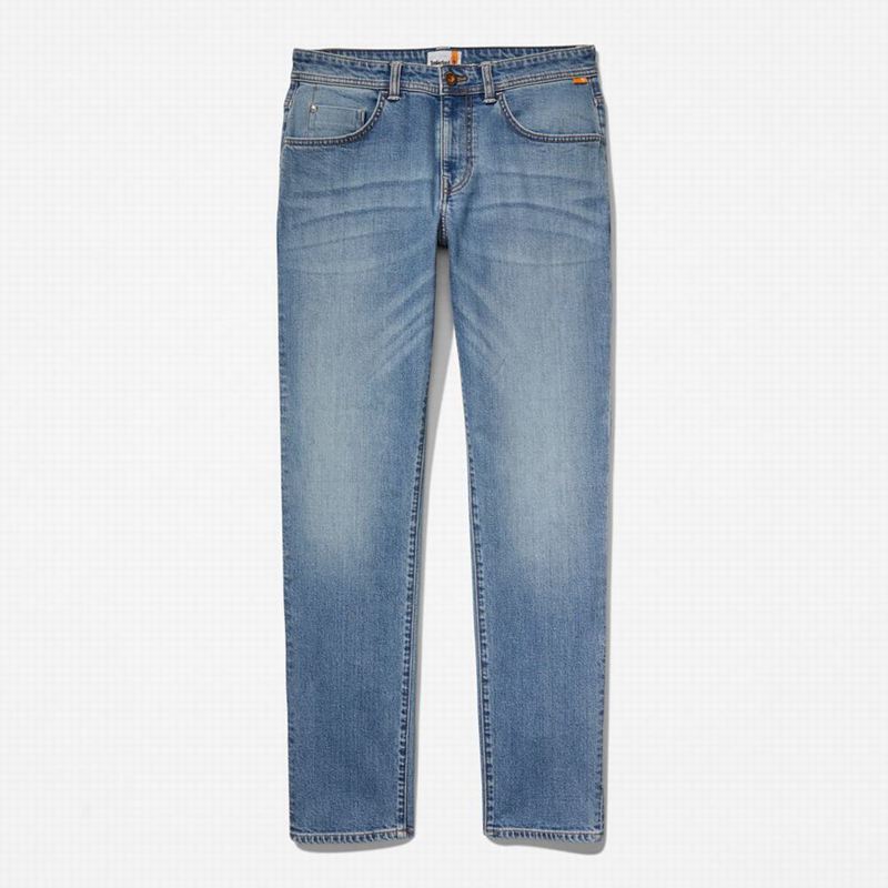 Timberland Sargent Lake Slim Denim Traperice Plave | 97733784