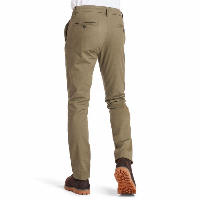 Timberland Sargent Lake Slim-Fit Chino Hlače Maslinasto Zelene | 28081075