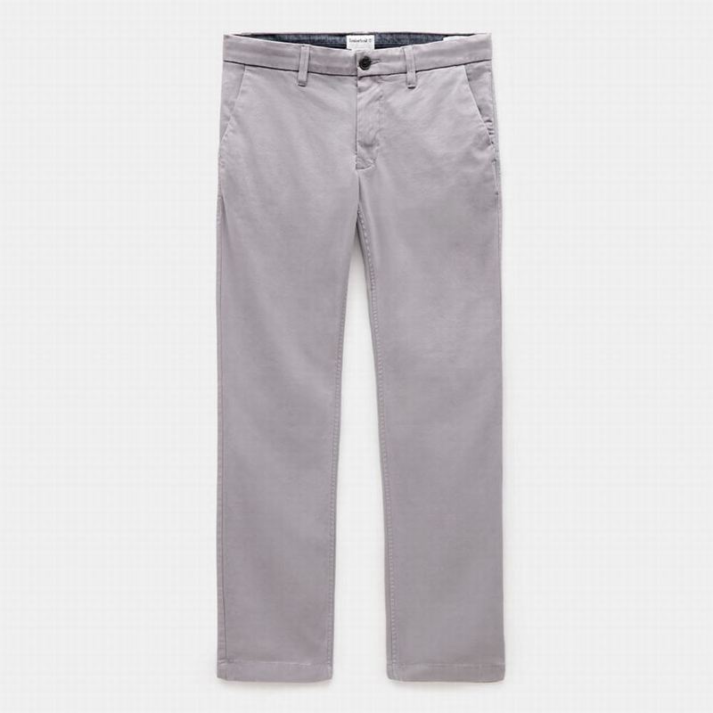 Timberland Sargent Lake Slim-Fit Chino Hlače Sive | 48245766