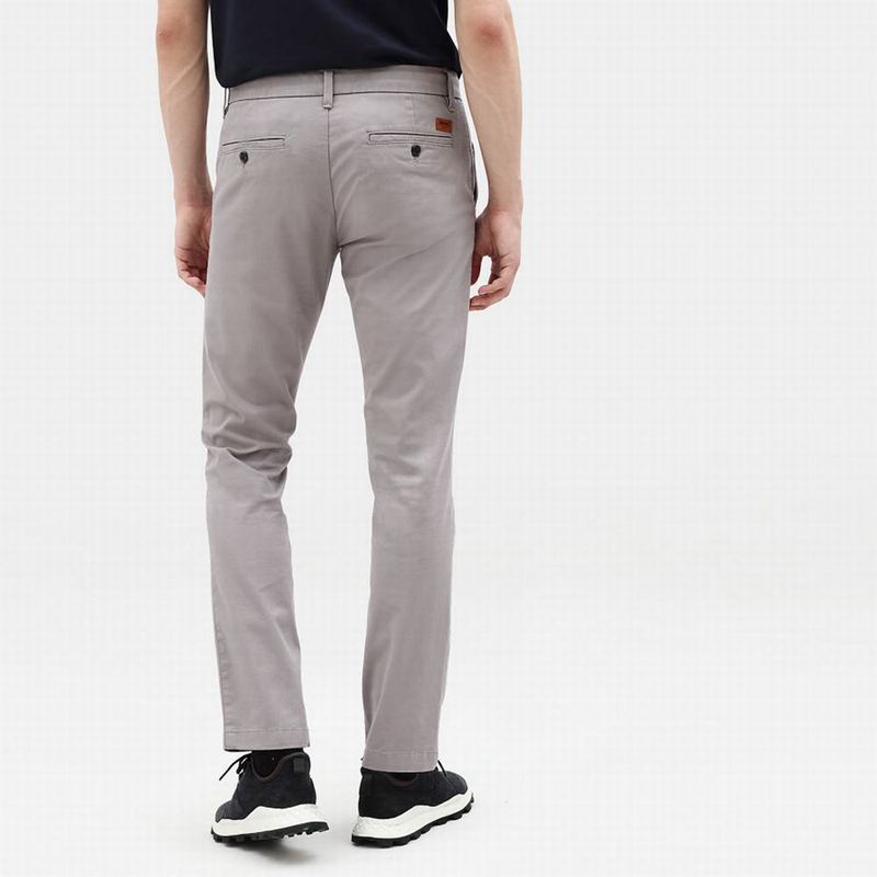 Timberland Sargent Lake Slim-Fit Chino Hlače Sive | 48245766
