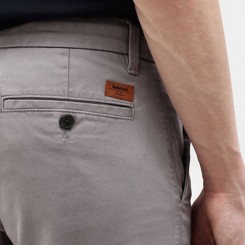 Timberland Sargent Lake Slim-Fit Chino Hlače Sive | 48245766