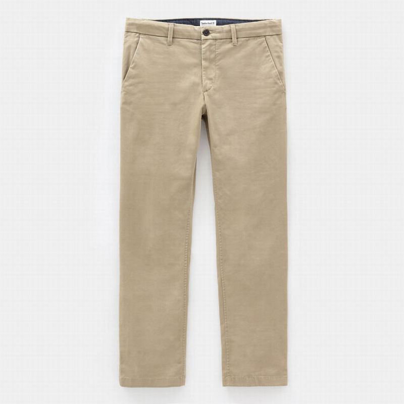 Timberland Sargent Lake Slim-Fit Chino Hlače Kaki Boja | 51725300