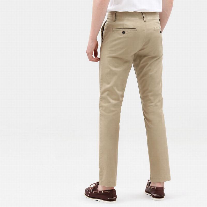 Timberland Sargent Lake Slim-Fit Chino Hlače Kaki Boja | 51725300