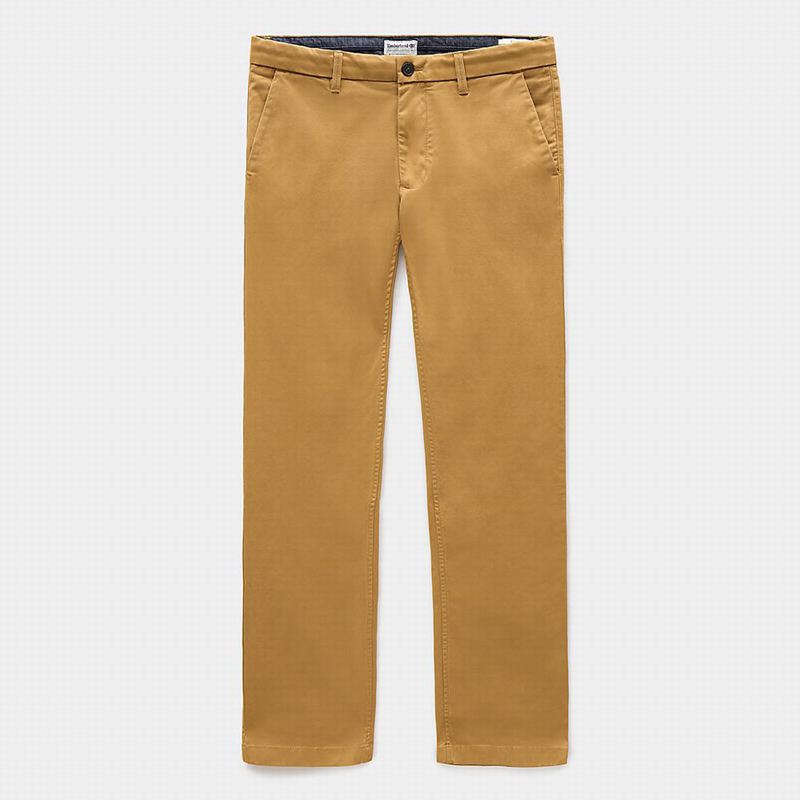 Timberland Sargent Lake Slim-Fit Chino Hlače Žute | 66811779