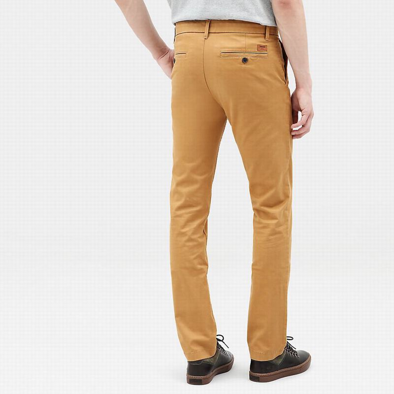 Timberland Sargent Lake Slim-Fit Chino Hlače Žute | 66811779
