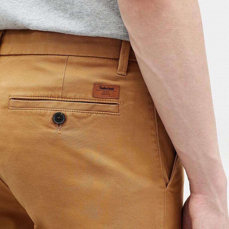 Timberland Sargent Lake Slim-Fit Chino Hlače Žute | 66811779