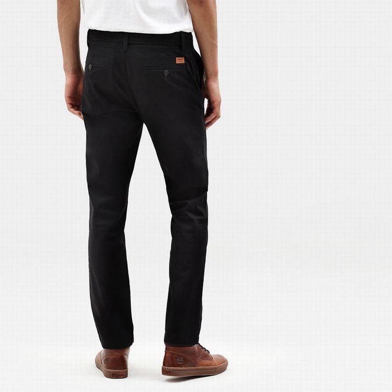 Timberland Sargent Lake Slim-Fit Chino Hlače Crne | 69728986