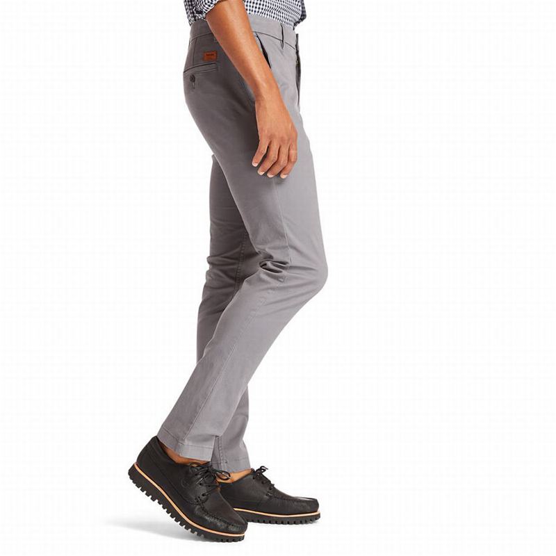 Timberland Sargent Lake Slim-Fit Chino Hlače Sive | 79632783