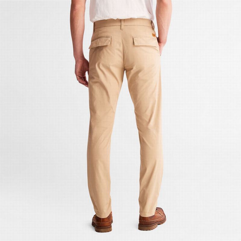 Timberland Sargent Lake Stretch Chino Hlače Bež | 47060344
