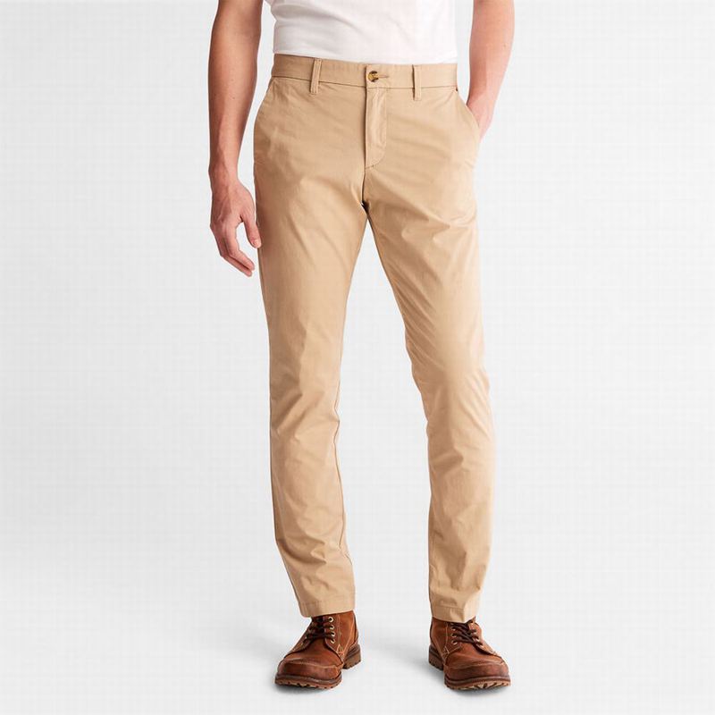 Timberland Sargent Lake Stretch Chino Hlače Bež | 47060344