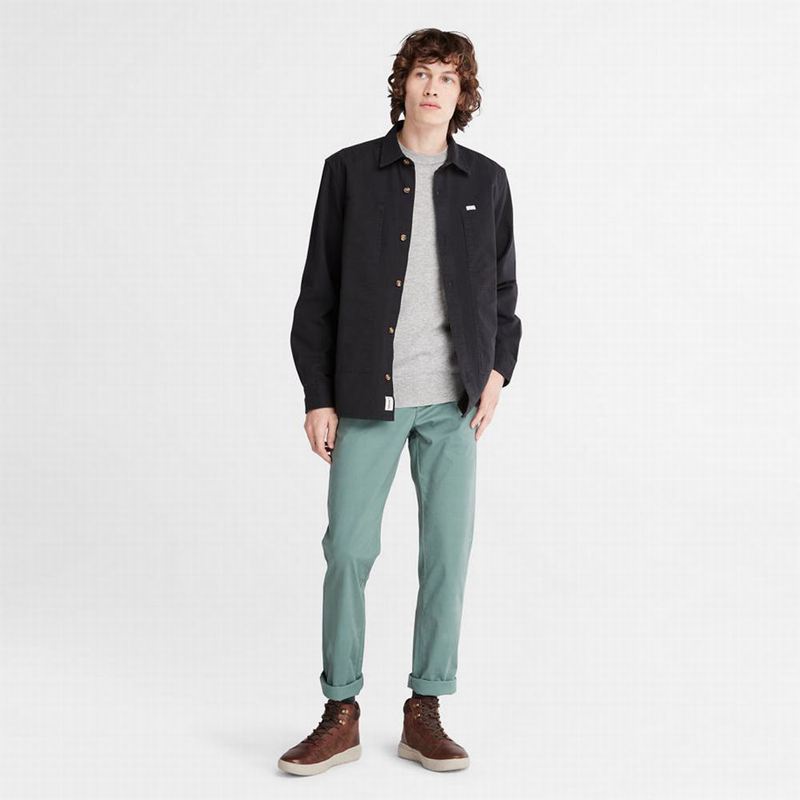 Timberland Sargent Lake Stretch Chino Hlače Maslinasto Zelene | 65231286