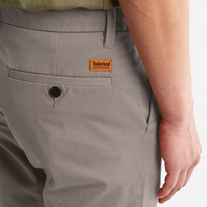 Timberland Sargent Lake Stretch Chino Hlače Sive | 68881126