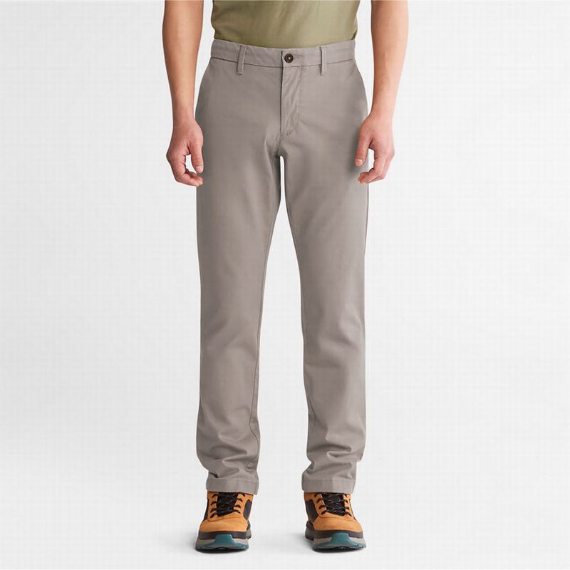 Timberland Sargent Lake Stretch Chino Hlače Sive | 68881126