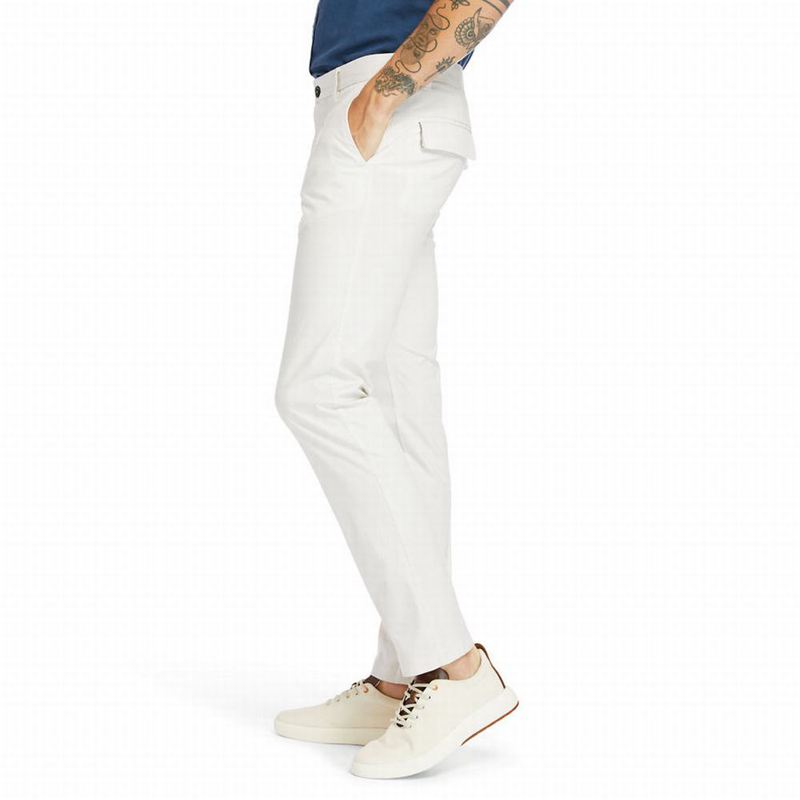 Timberland Sargent Lake Stretch Chino Hlače Bijele | 72933457