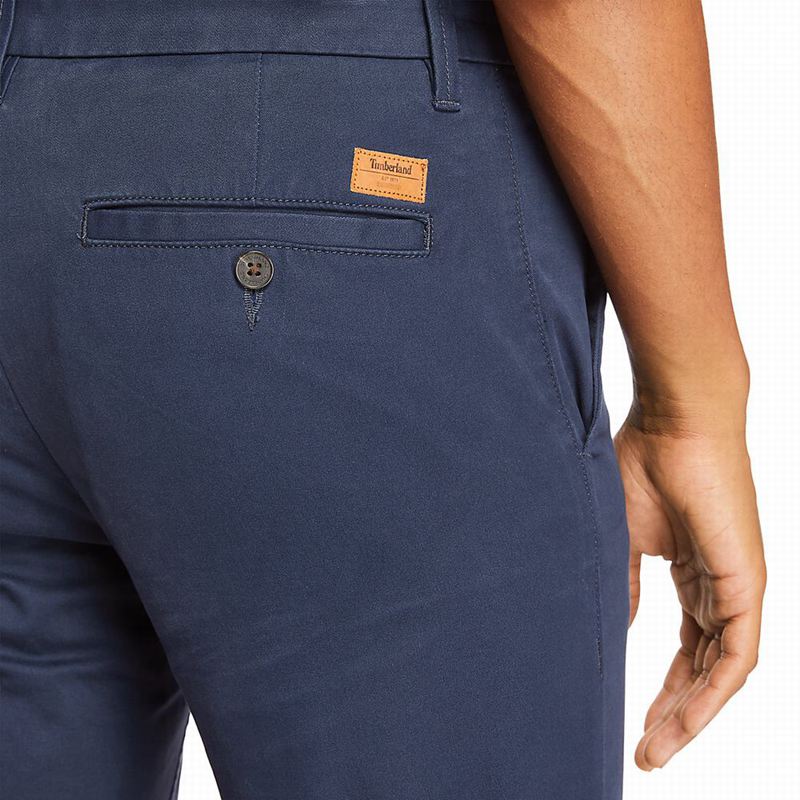 Timberland Sargent Lake Stretch Chino Hlače Tamnoplave | 78169438